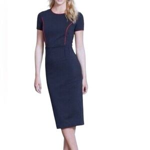 Boden | Marianna Ponte Sheath Navy Dress